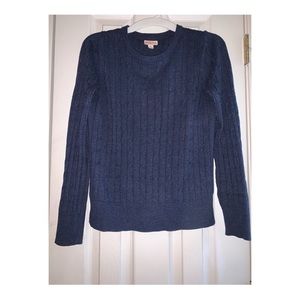 Women’s blue sweater